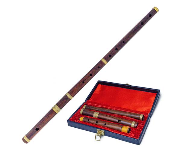 Irish Flute-Rosewood 4-Part in Case