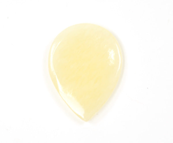 Guitar Pick - Authentic Jade - Golden Stone