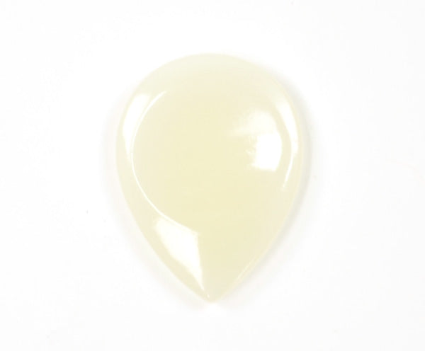 Guitar Pick - Authentic Jade - Light Emerald Stone