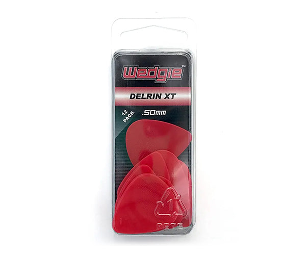 Wedgie Delrin Pick 12Pack .50 Red