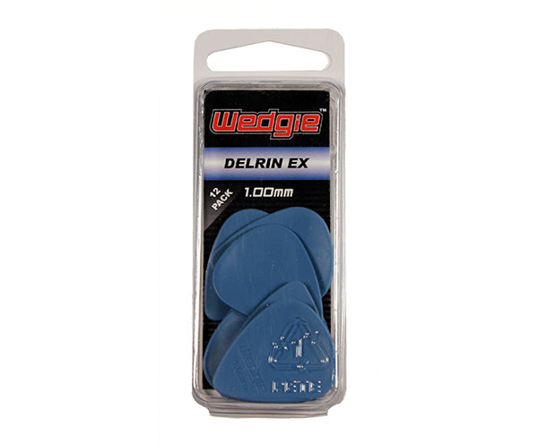 Wedgie Delrin Pick 12Pack 1.00 Blue