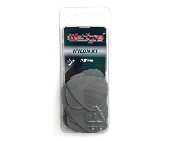 Wedgie Nylon Pick 12Pack .73 Grey