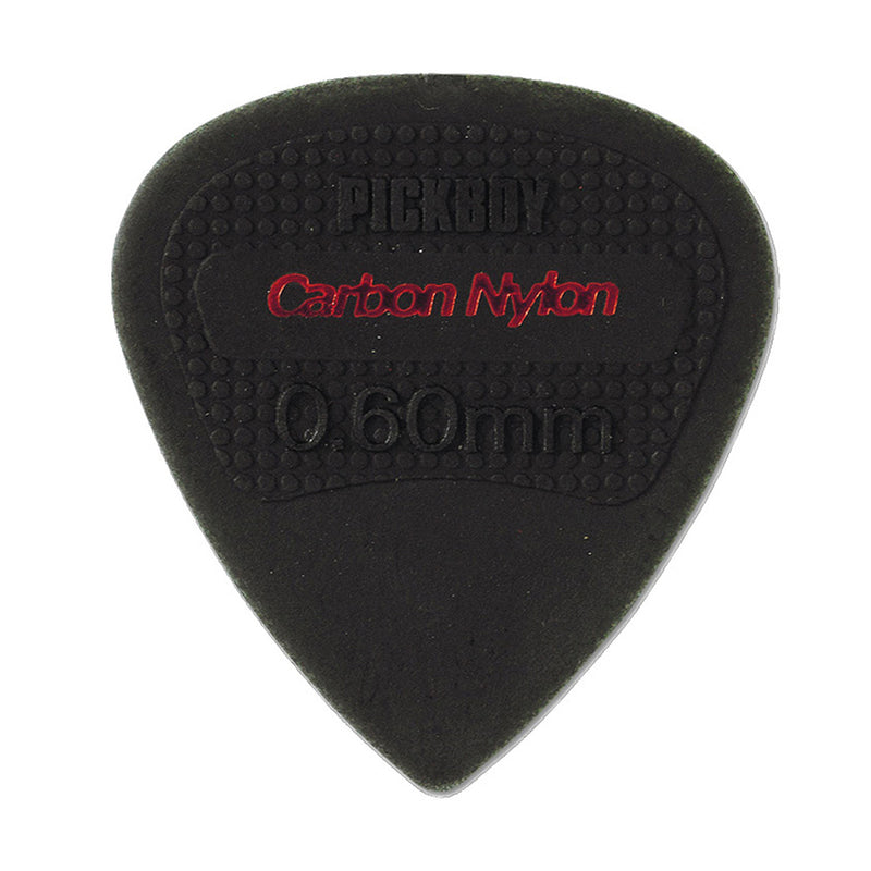 Pickboy Guitar Pick - Carbon-Nylon Edge  .60