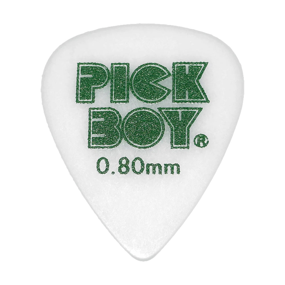 Pickboy Guitar Pick - PolyAcetal Sand Grip (12pack) .80