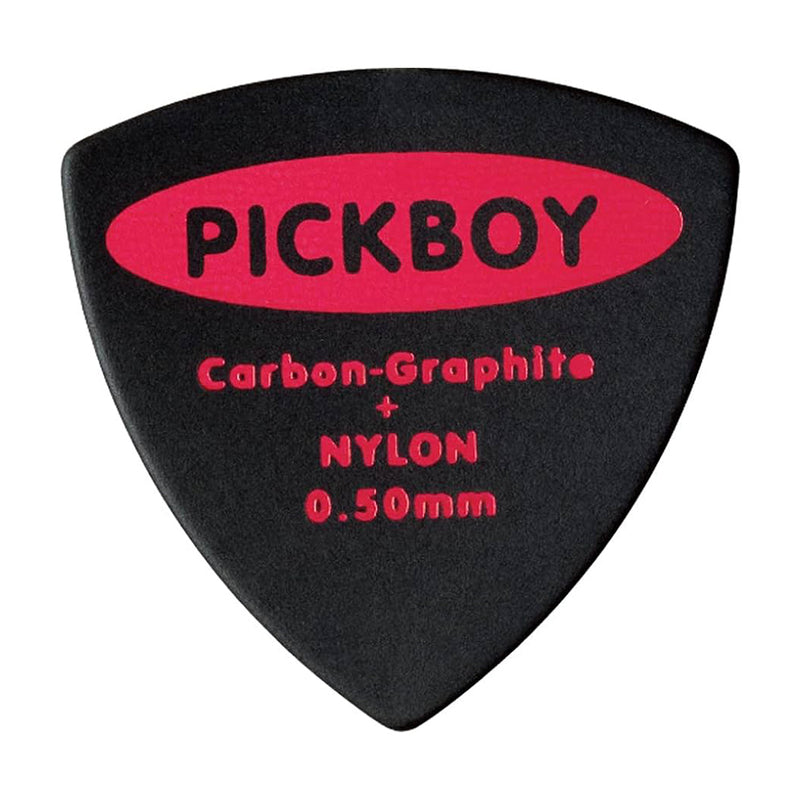 Pickboy Guitar Pick - Triangle Carbon-Nylon (12pack) .50