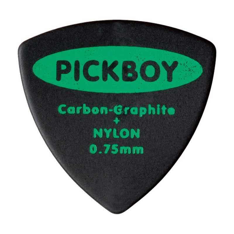 Pickboy Guitar Pick - Triangle Carbon-Nylon  .75