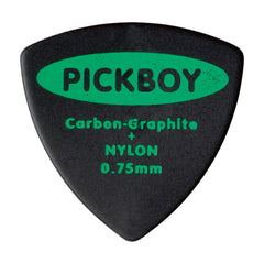 Pickboy Guitar Pick - Triangle Carbon-Nylon (12pack) .75