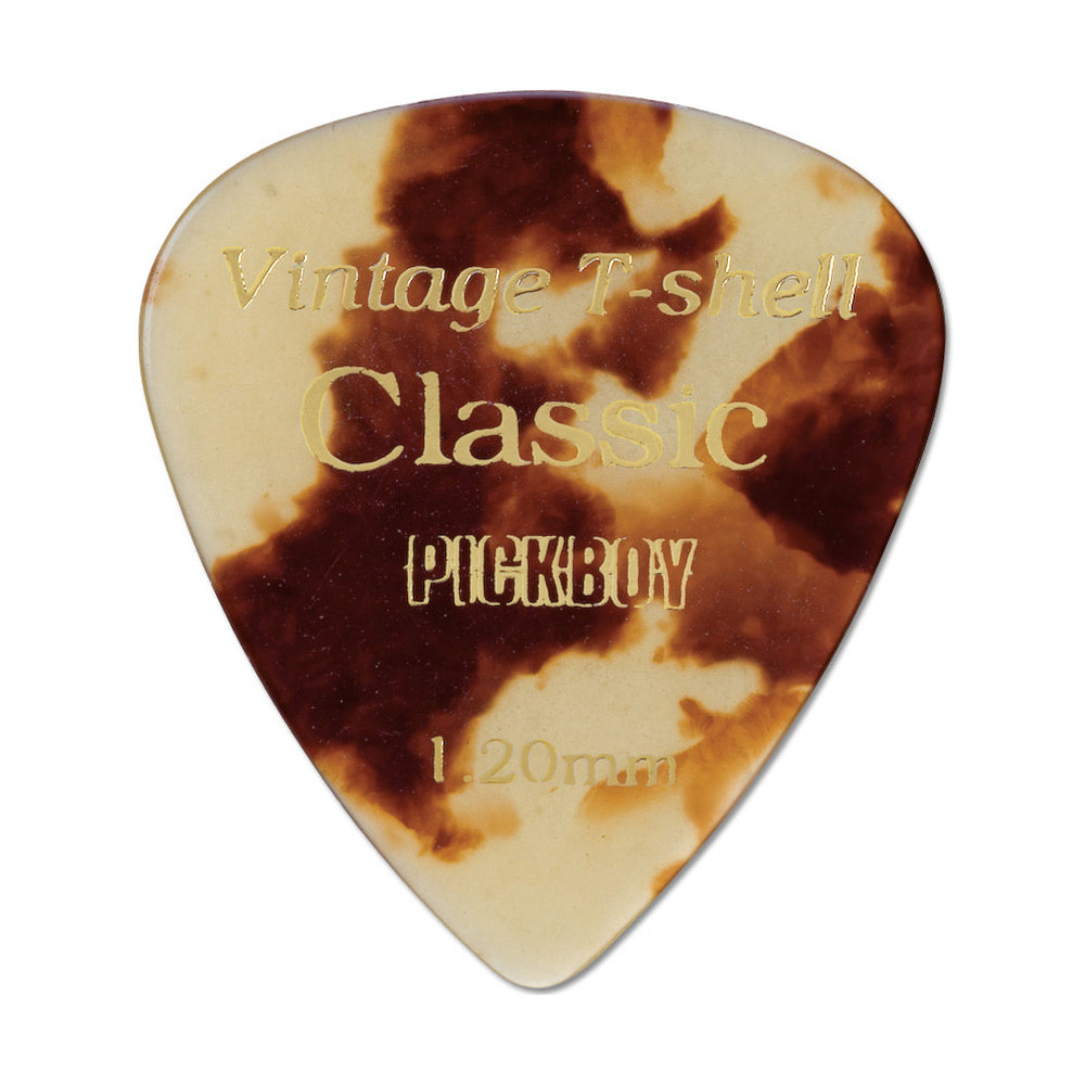 Pickboy Guitar Pick - Vintage Tortoiseshell (12pack) 1.20