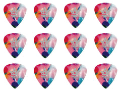 Pickboy Guitar Pick - Celluloid Multi-Colour (12pack) .75