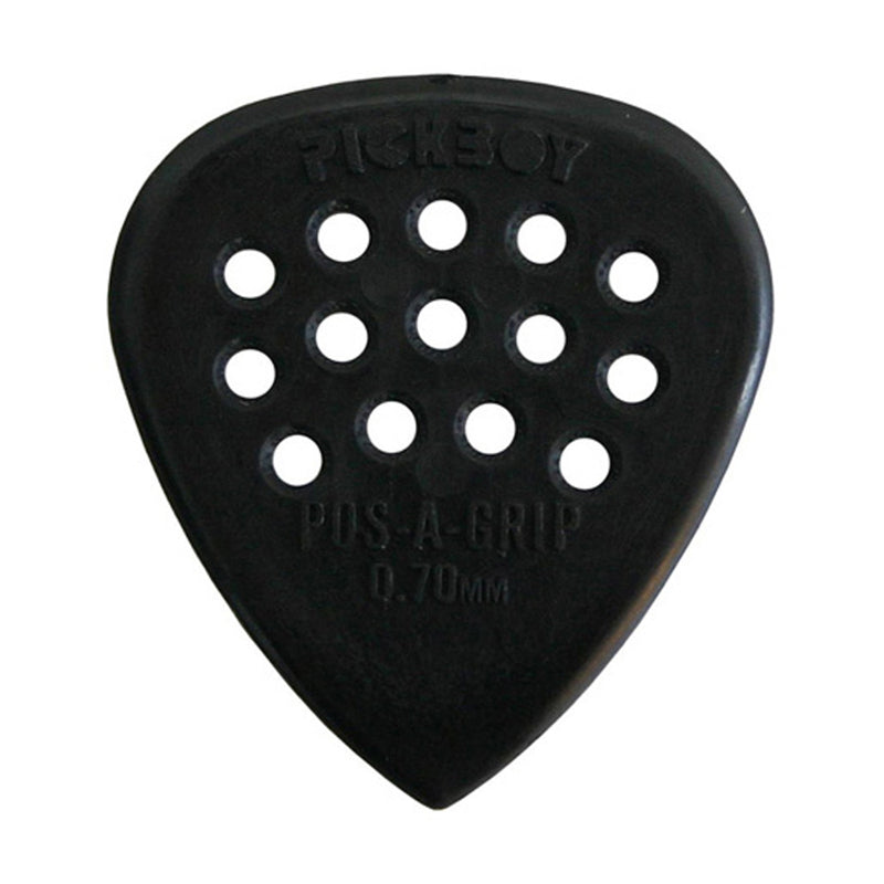 Pickboy Guitar Pick - Pos A Grip Carbon-Nylon  .70