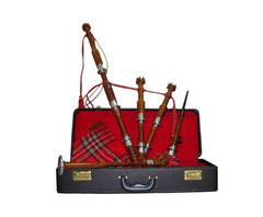 Bagpipes Set-Dark Cocuswood with Aluminium Mounts