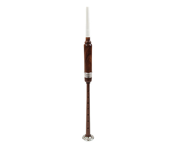 Bagpipe Practice Chanter-Rosewood w/Engraved Mounts