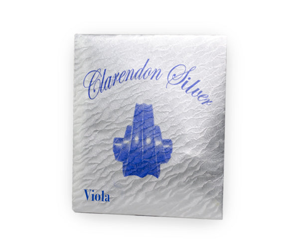 Clarendon Silver Viola Set 16in
