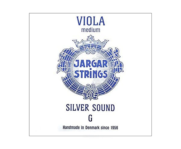 Jargar Viola String C Silver Medium-Blue