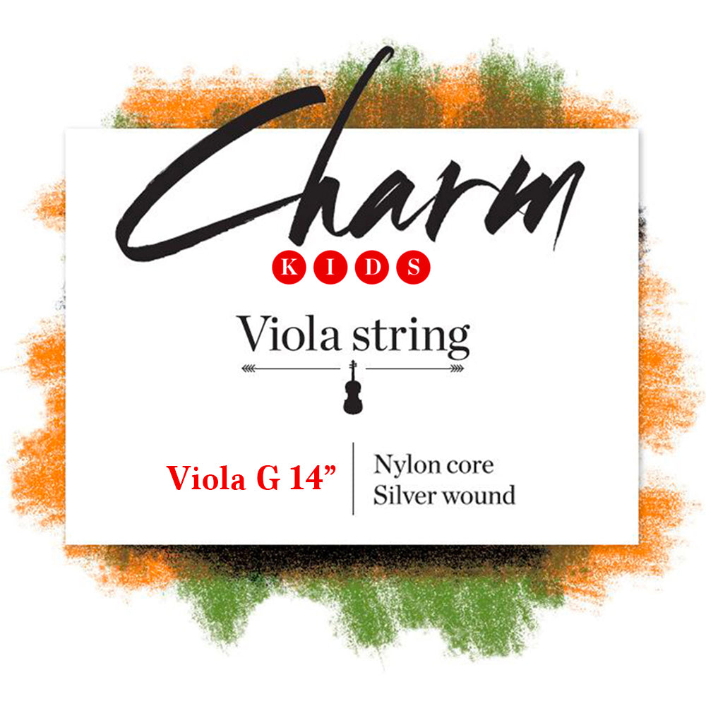 CHARM Viola G String Silver 14in