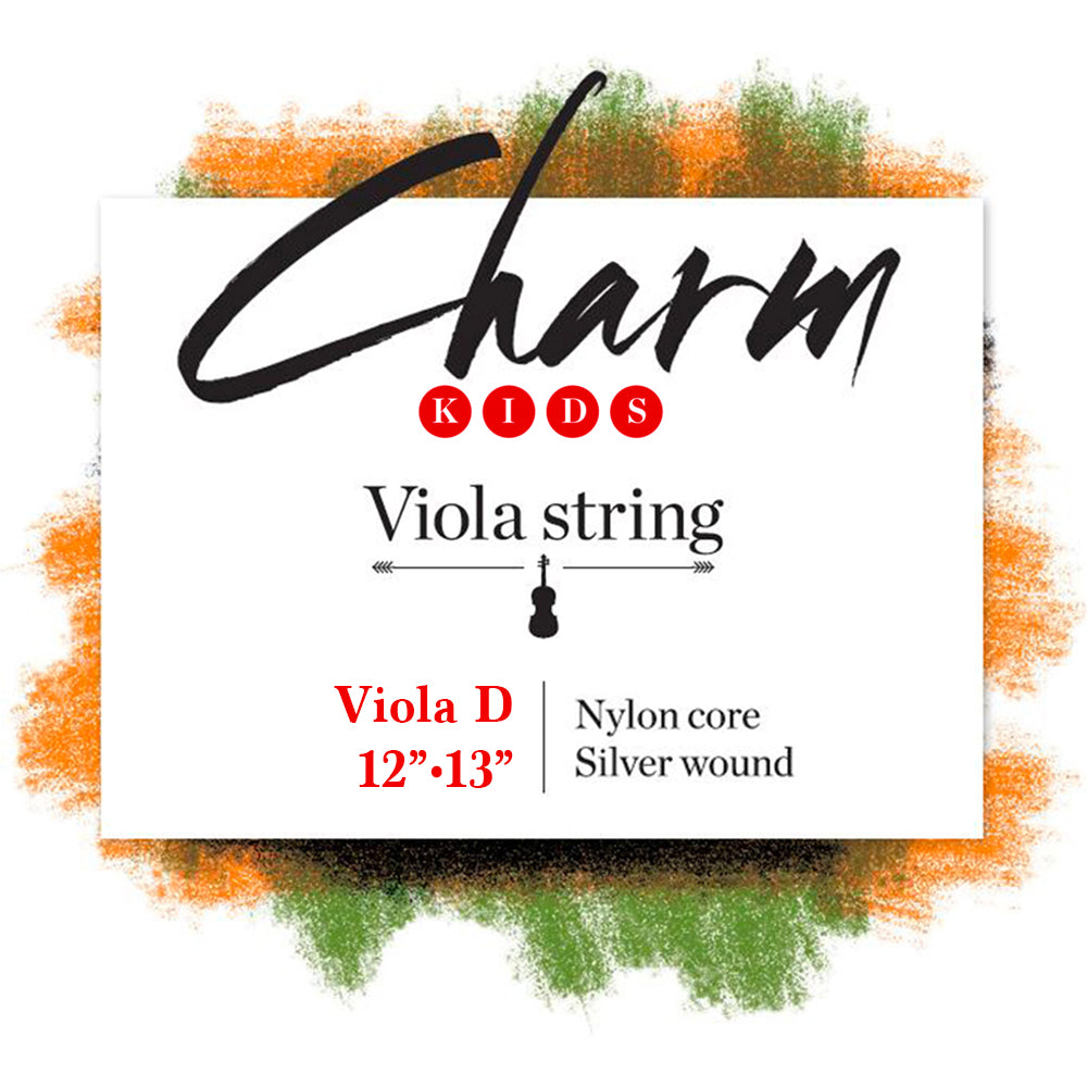 CHARM Viola D String Silver 12-13in
