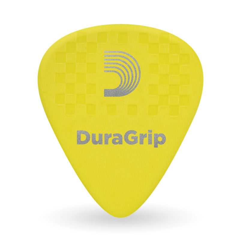 D'Addario DuraGrip Guitar Picks, 10 Pack, Light/Medium 0.70mm
