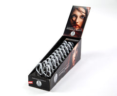 Schwarz Jaw Harps Display Box of 20 Size 15 - Silver