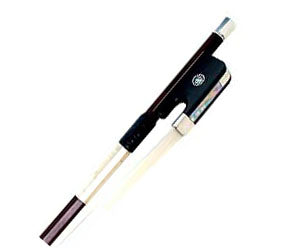 Cello Bow-Sandner Pernambuco Round Sterling Silver