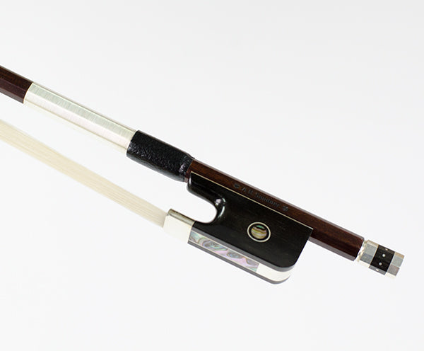 Cello Bow-A.R. Sandner Pernambuco  Octagonal Inlaid