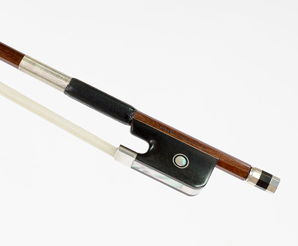 Cello Bow-A.Kramling Pernambuco Oct Sterling Silv Mount