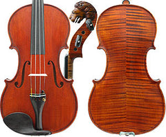 Gliga Vasile Violin with Lion Head Scroll