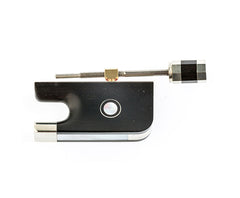 Viola Bow Frog-Ebony Paris-Eye 3-P Buttn