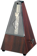 Wittner 810 Series Metronome with Bell in Mahogany Grain Finish