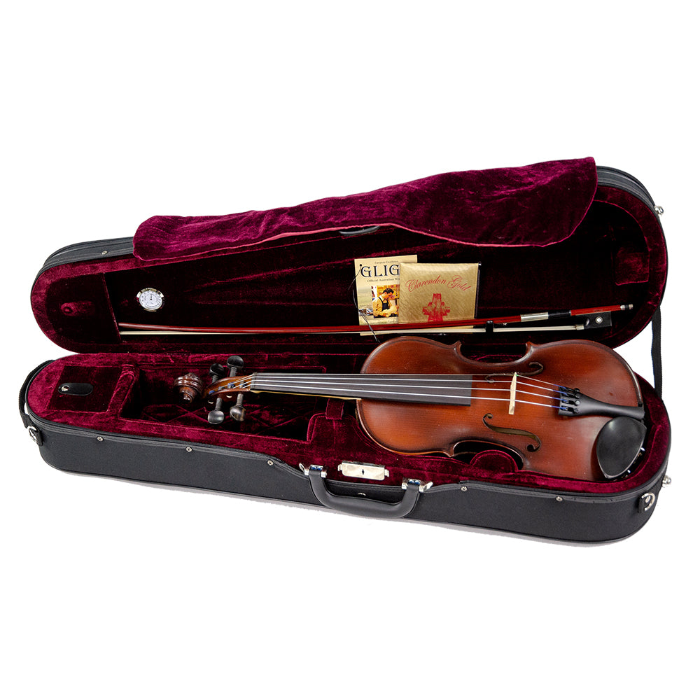 St Romani III by Gliga Violin Outfit with Clarendon – 1/8