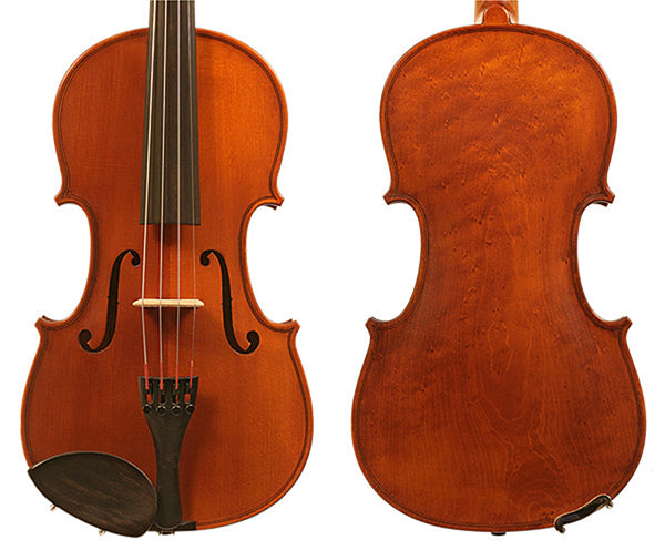 Gliga II Violin Outfit - 1 Piece Back w/Birdseye