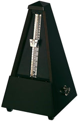 Wittner 810 Series Solid Wood Metronome with Bell in Mat Silk Black Finish