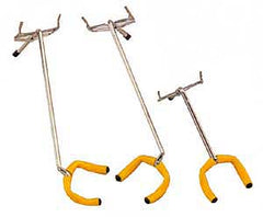 Maxtone Guitar Hanger - Chrome - Left (Slat Wall)