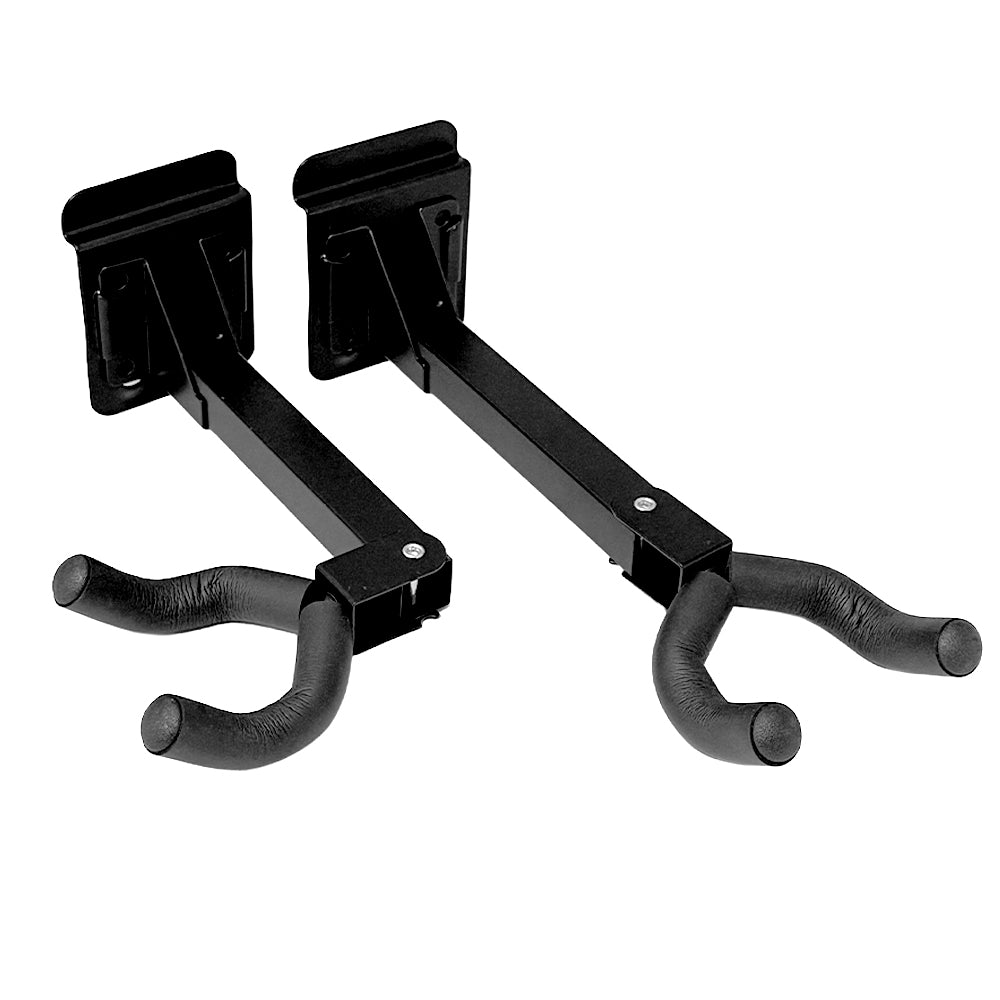 Guitar Wall & Slatwall Hanger – Adjustable angle – 2 pack