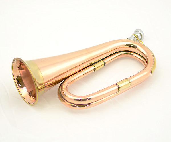 Bugle-Bb Copper Regulation Army (rustic)