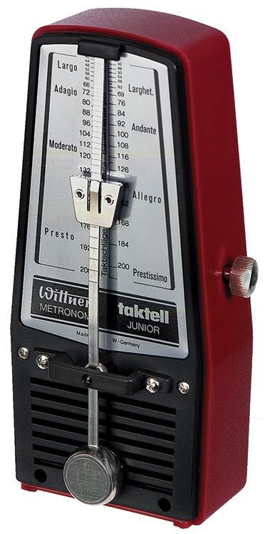 Wittner Taktell Junior Series Metronome in Ruby Colour