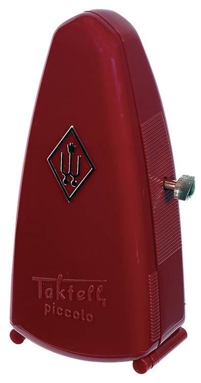 Wittner Taktell Piccolo Series Metronome in Ruby Colour