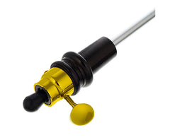Cello Endpin-Corked Ebony-52cm Gold