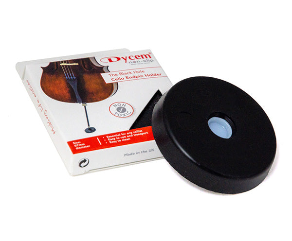 Cello/Bass Endpin Holder-Black Hole
