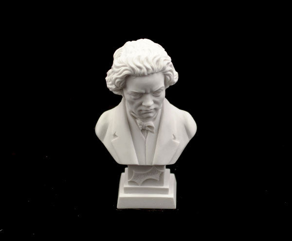 Bust 11cm-Crushed Marble Beethoven