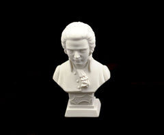 Bust 11cm-Crushed Marble Mozart