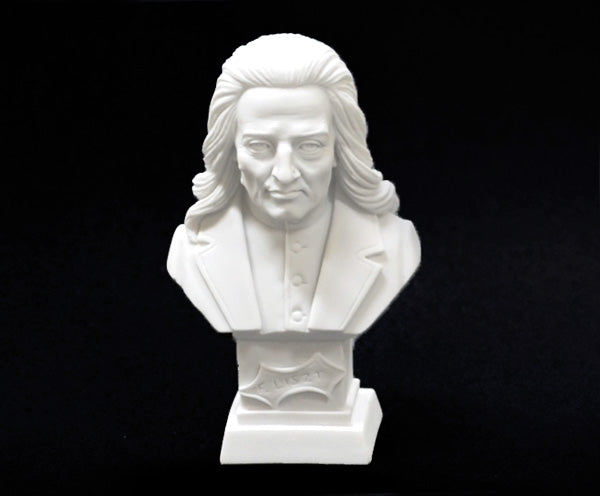 Bust 11cm-Crushed Marble Liszt