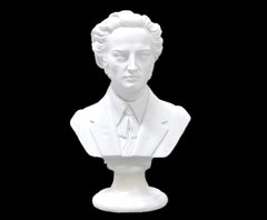 Bust 15cm-Crushed Marble Chopin