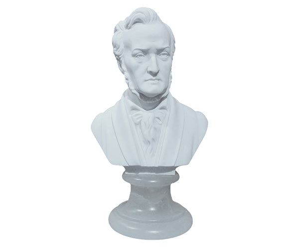 Bust 15cm-Crushed Marble Wagner