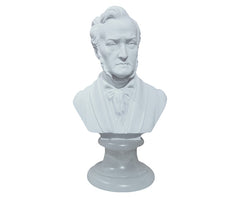 Bust 15cm-Crushed Marble Wagner