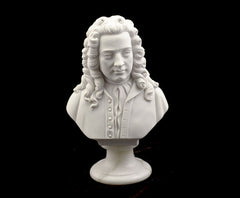 Bust 22cm-Crushed Marble Handel