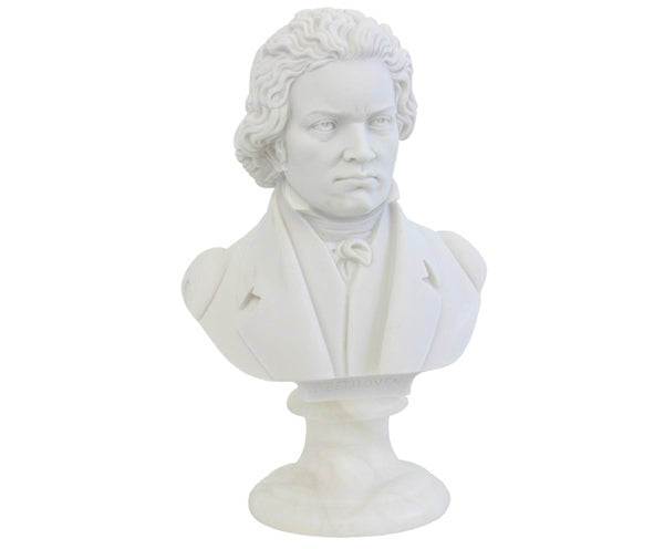 Bust 22cm-Crushed Marble Beethoven