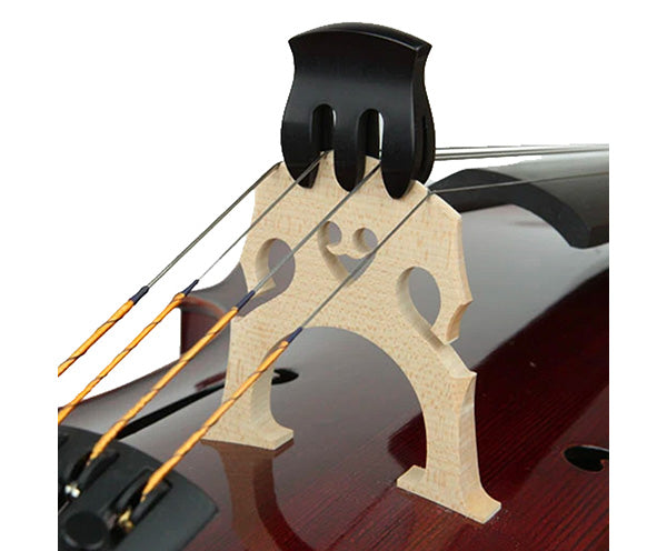 Cello Mute-Ebony Flat