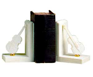 Bookends-One Pair Violin & Violin