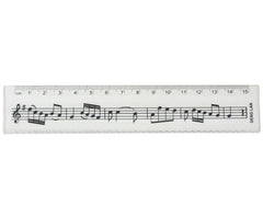 Ruler-15cm Musical Notes