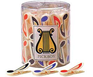 Pickboy Clips-8-Note Shape Tub of 50